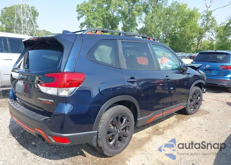 2021 Subaru Forester Sport из США, поврежденный, VIN JF2SKARC1MH517368
